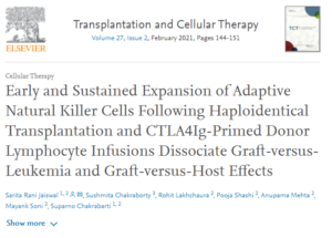 Research Program for Haploidentical BMT | Feeling grateful | Dr. Suparno Chakraborti