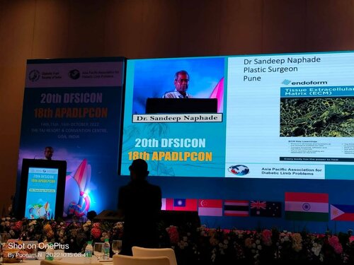 Lecture on Extracellular Matrix an Advanced Method for Diabetic Ulcer | Dr. Sandeep Naphade|Pushp Superspeciality Clinic|Pimple Saudagar,Pune