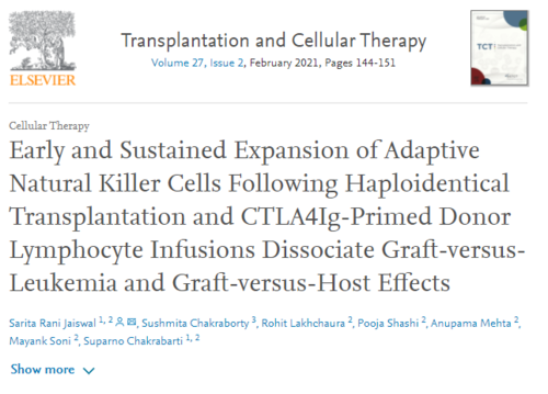 Research Program for Haploidentical BMT | Feeling grateful | Dr. Suparno Chakraborti|Dr Sarita Jaiswal|Near Paschim Vihar East Metro Station,New Delhi