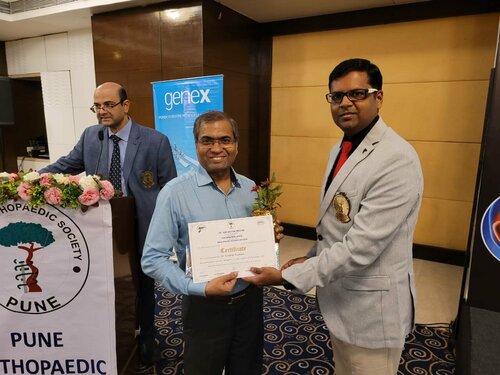 Dr. Sandeep Naphade Invited as An Expert Faculty in CME on Bone and Joint Infections in Pune|Pushp Superspeciality Clinic|Pimple Saudagar,Pune