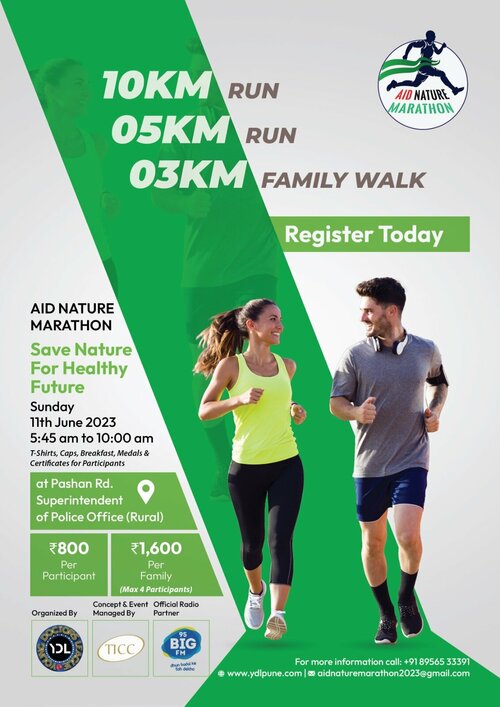AID Nature Marathon|YOUNG DOCTORS LEAGUE FOUNDATION|Sadashi Peth,Pune