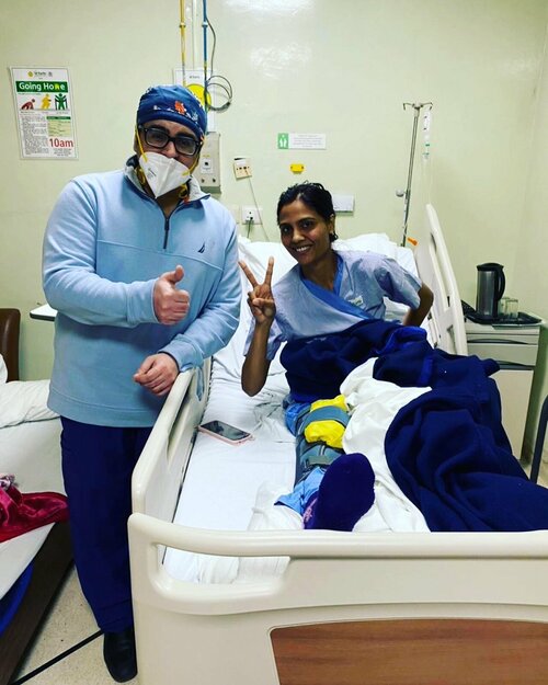 Revision ACL surgery on Indian Railways Basketball Player by Dr. Manit Arora|Dr Manit Arora|Mohali,Chandigarh