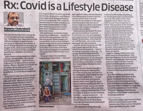 Covid is a lifecycle disease: Dr. Suparno Chakrabarti|Dr Sarita Jaiswal|Near Paschim Vihar East Metro Station,New Delhi