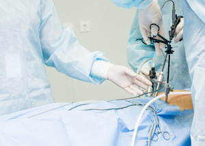 Laparoscopic urology surgery