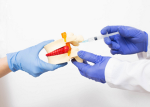 Spinal pain management injections