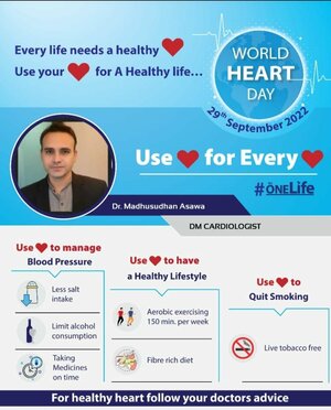 Healthy heart tips Heart Doctor Madhusudan Asawa