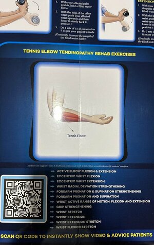 Tennis Elbow Tendinopathy Rehab Exercise