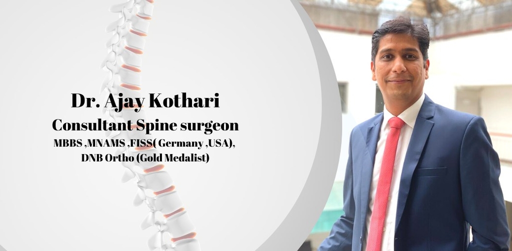 First banner of Dr. Ajay Kothari - Spine Surgeon