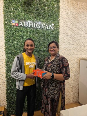 Token of appreciate to our young Tennis Player from Top spin academy