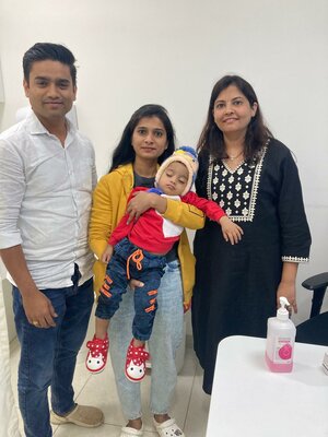 Photo : IGUR baby (1.5kg preterm)