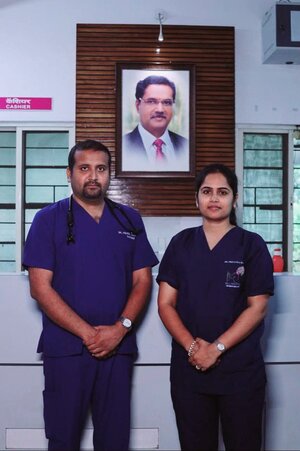 Dr. Mehul Rathod and Dr. Priyanka Rathod