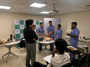 training session at manipal Hospital, Pune