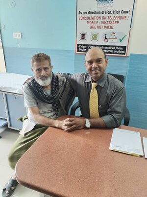 Photo : Liver cancer with liver cirrhosis due to HCV virus.... Cured