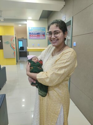 Photo : Happy Patient - Dr. Aparajita Singh