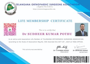 LIFE MEMBERSHIP CERTIFICATE - TOSA