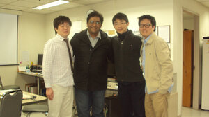 With other fellows in Ilsanpaik hospital Seoul South Korea