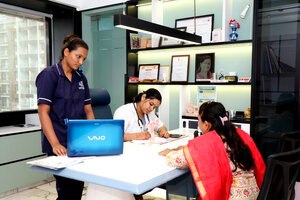 Gynaecology consultation room