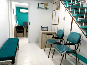 Reception and Waiting Area - Dr. Soman Skin and Spine Clinic