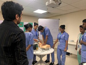 training session at manipal Hospital, Pune