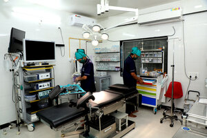 3D Laparoscopy operation theatre