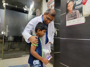 Photo : Fun moment with kiddo