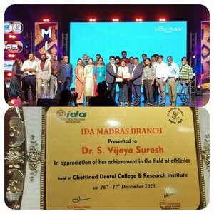 Felicitation by IDA Madras