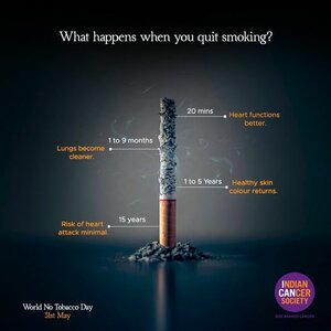 Photo : What happens when you quit Smoking